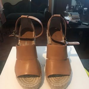 Treasure & Bond 8.5 Tan Wedges BRAND NEW!